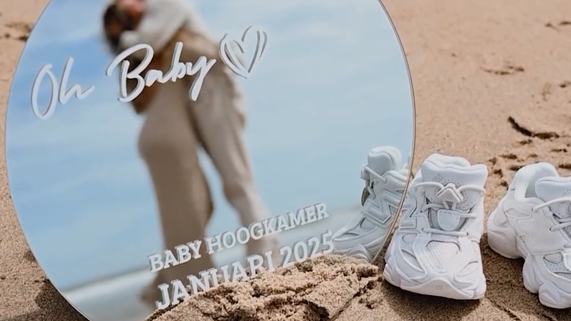 Still uit de video op Instagram.