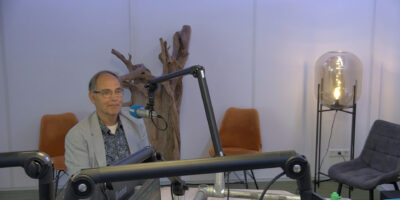 Kees van den Boer in de Centraal+ studio