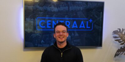 Roel Gielkens in de Centraal+ studio