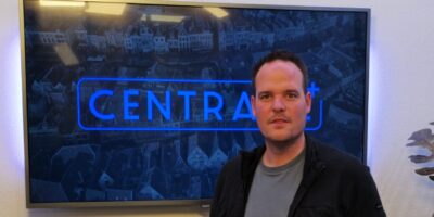 Bastiaan Smeenk in de Centraal+ studio