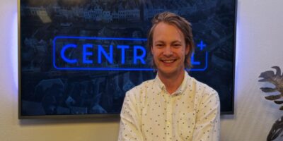 Ecoloog Sebastiaan Grosscurt in de Centraal+ studio