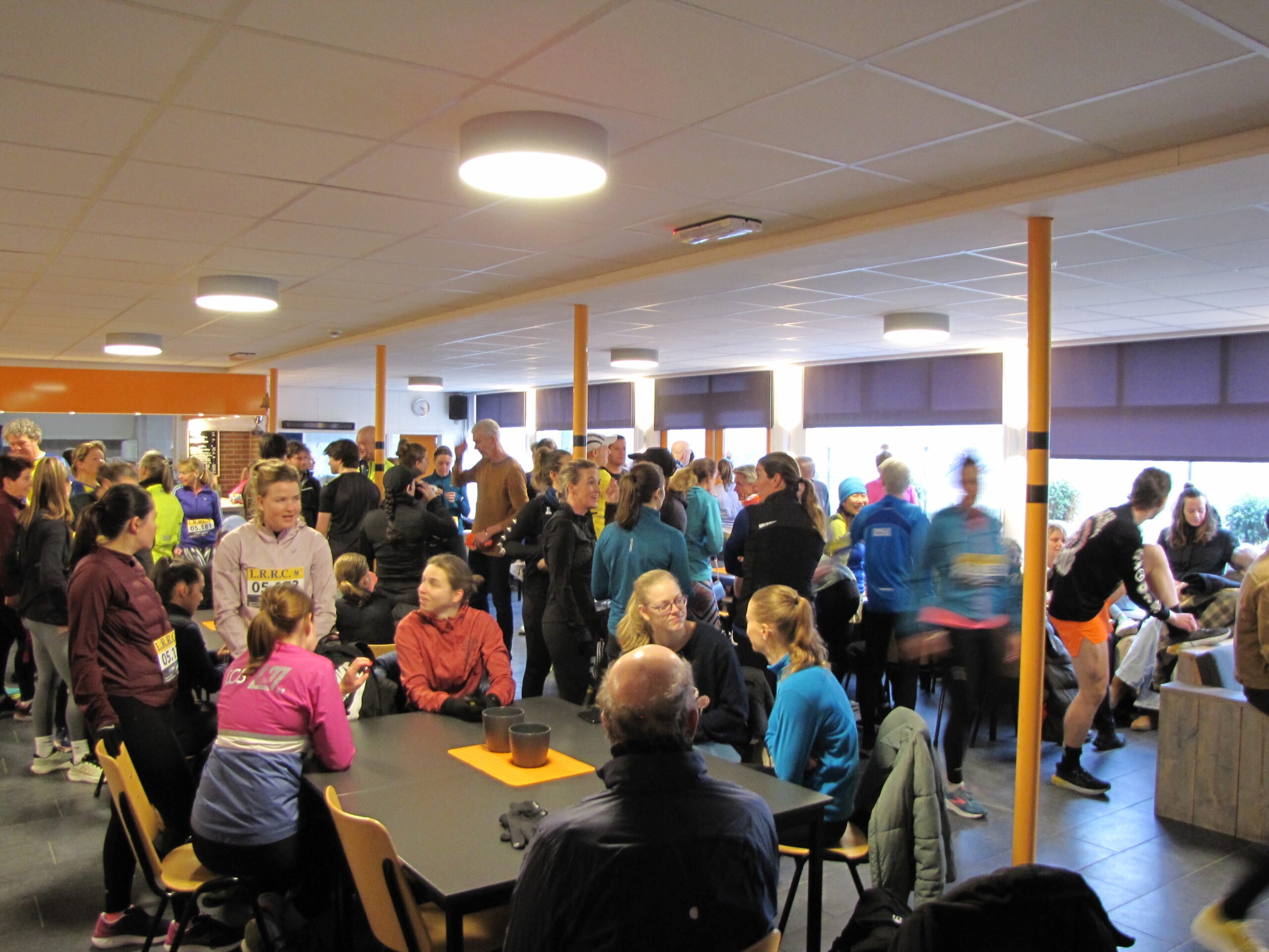 Het gebouw van LRRC raakte steeds voller. (Foto: Paul Aalbers)