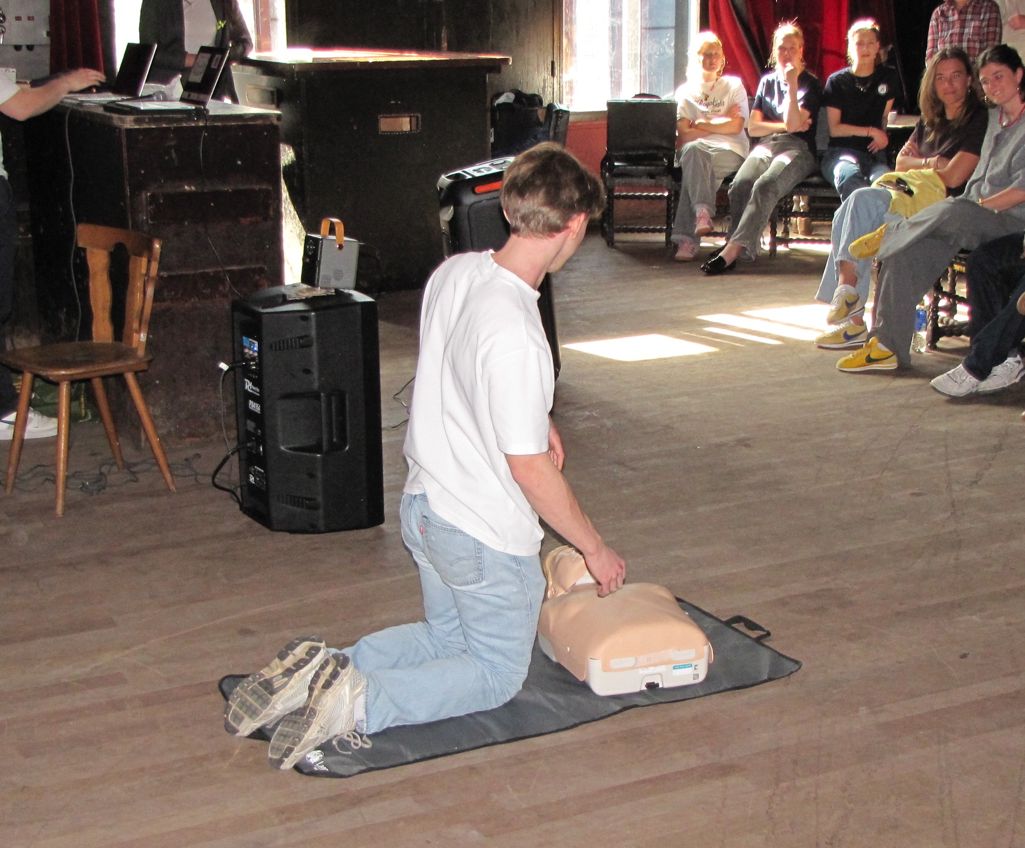Aanschouwelijk onderwijs. (Foto: Paul Aalbers)