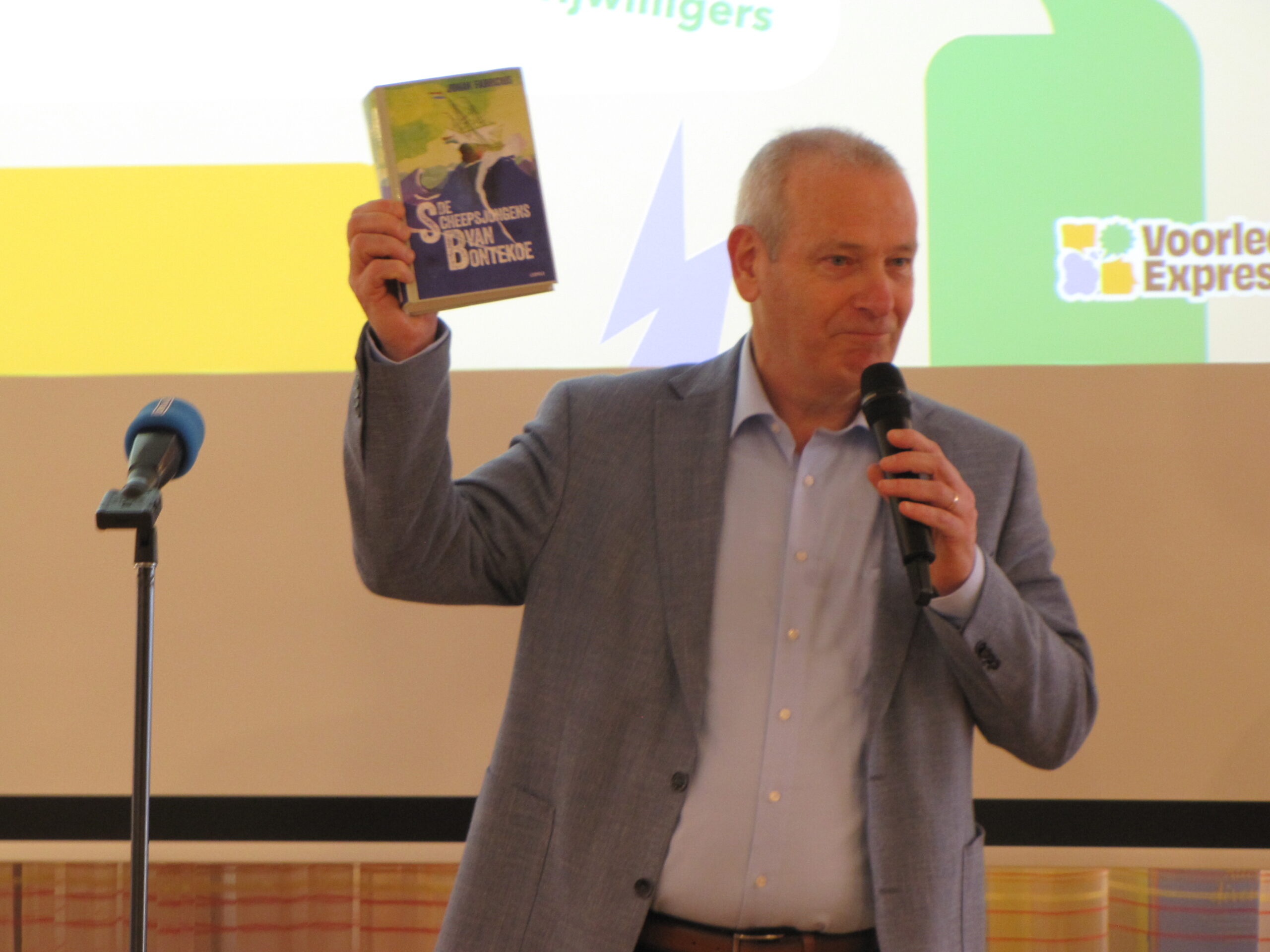 Hans Portengen, directeur-bestuurder van de Bibliotheek Bollenstreek. (Foto: Paul Aalbers)