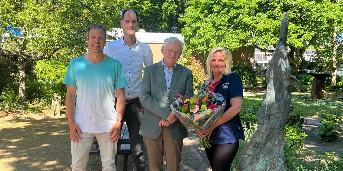 Wethouder Bloemendaal bedankt zorgmedewerkers Amarosa op Dag van de Zorg