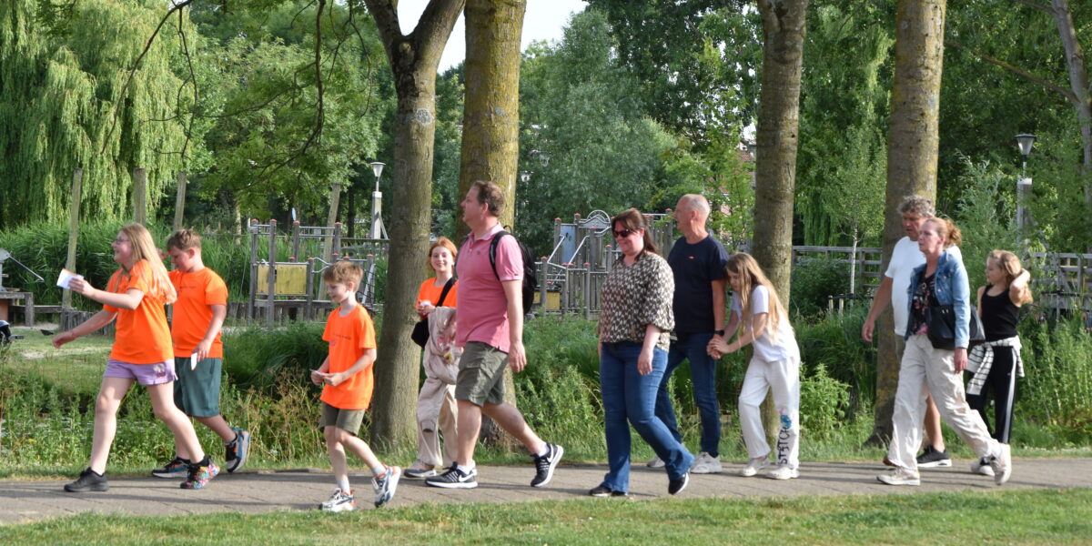 Avondvierdaagse in Leiderdorp warm van start