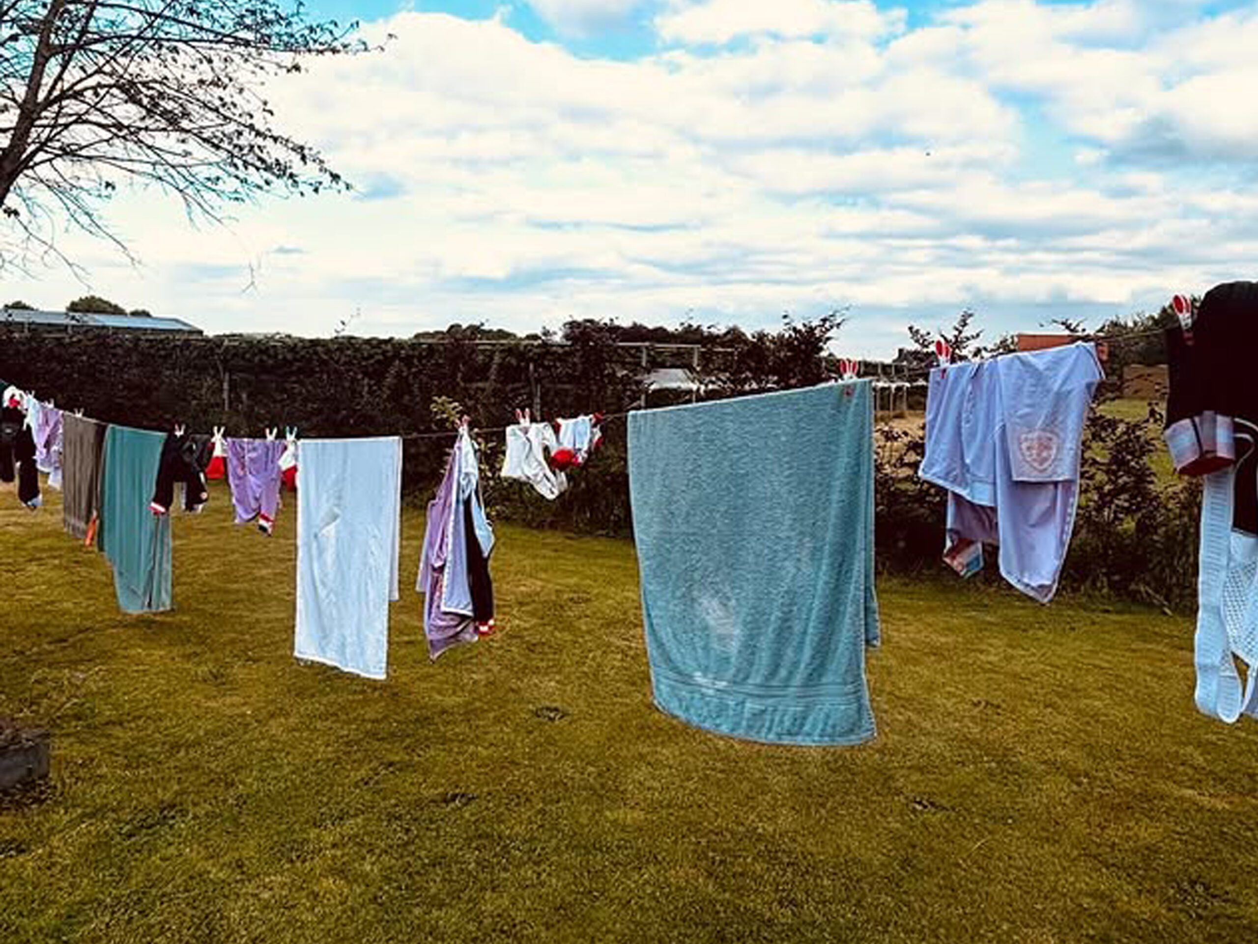 De eerste 100 kilometer zitten er op en de was is gedaan. (Foto: Heart To Handle Leiden)