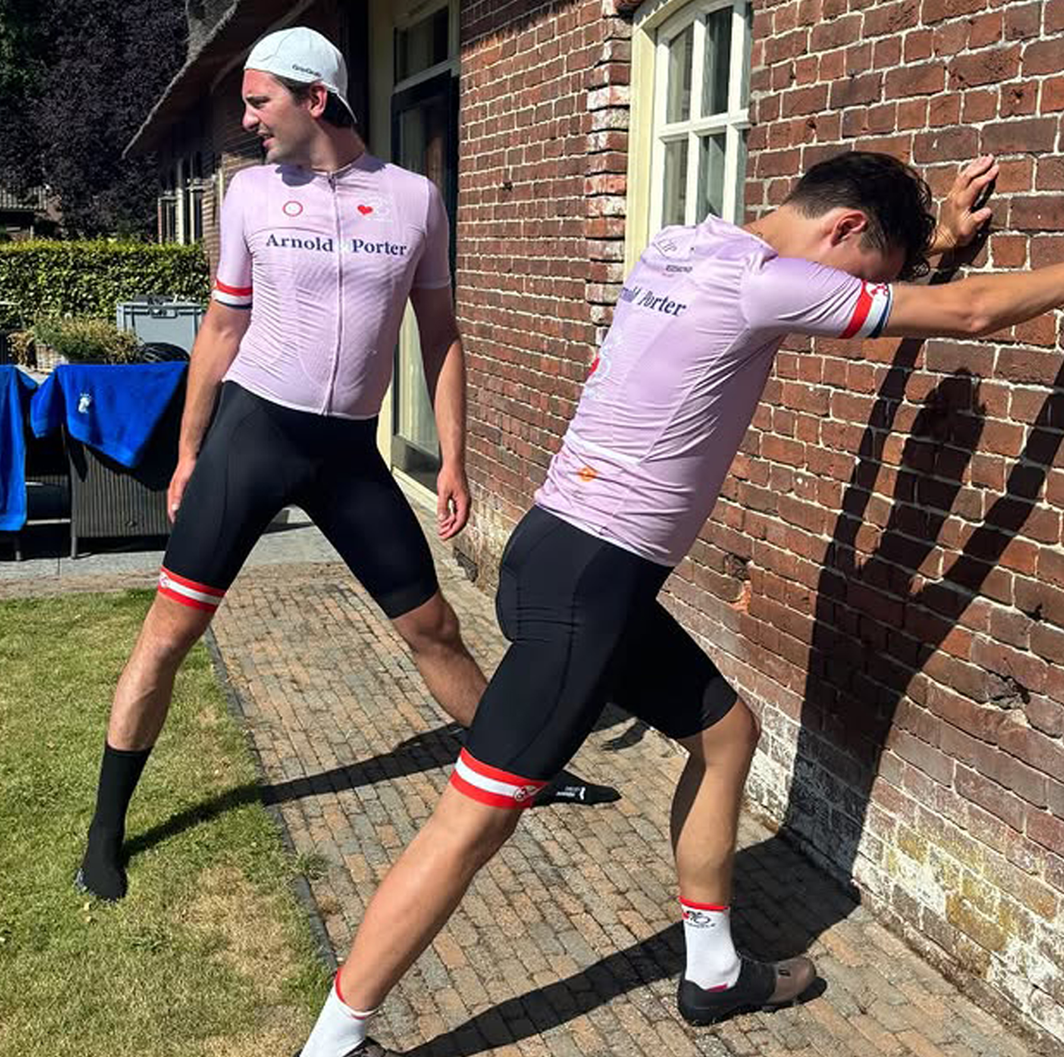 Ook belangrijk: rekken en strekken. (Foto: Heart To Handle Leiden)