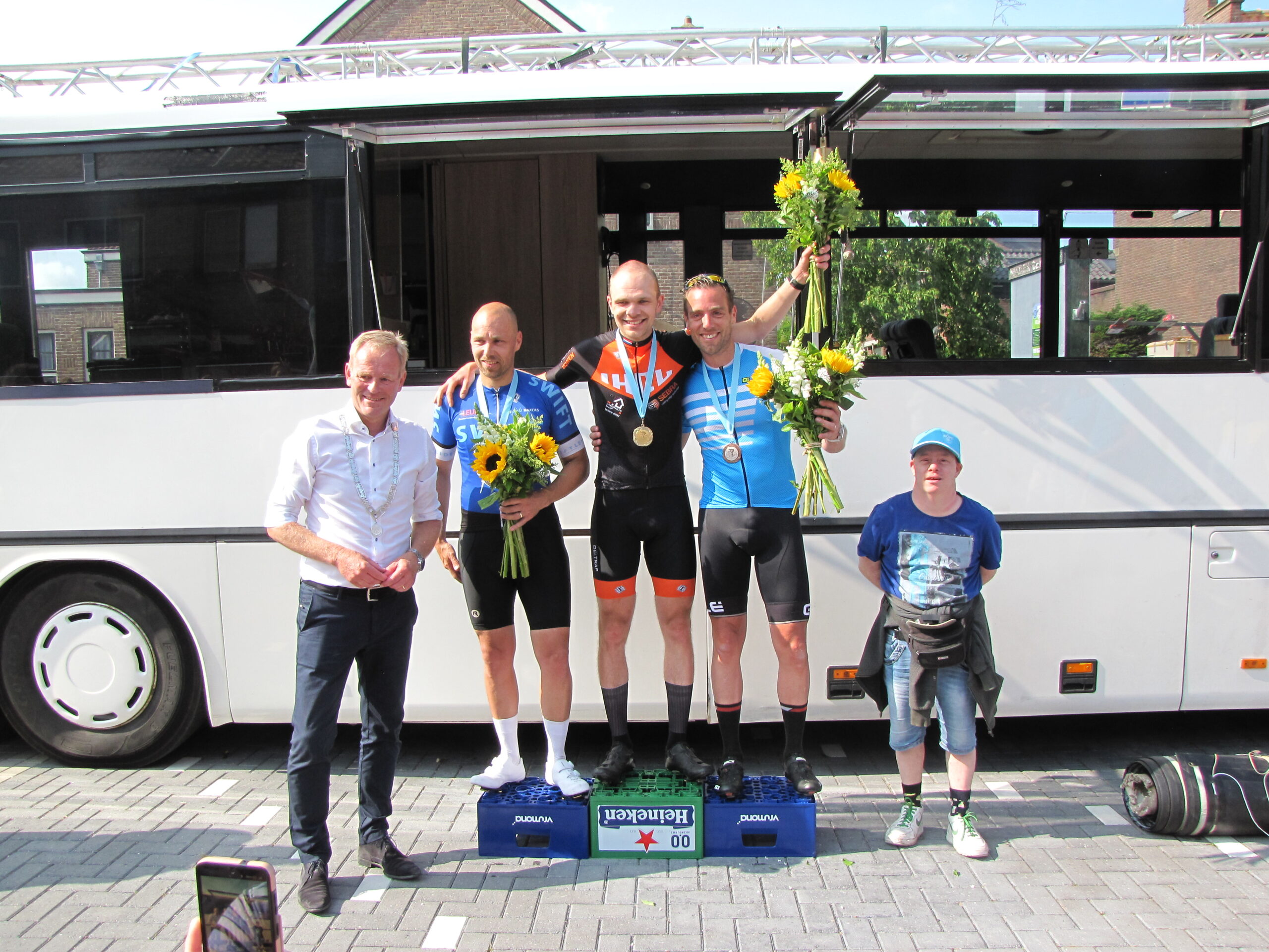 Prijsuitreiking Burgerronde, categorie A. (Foto: Paul Aalbers)