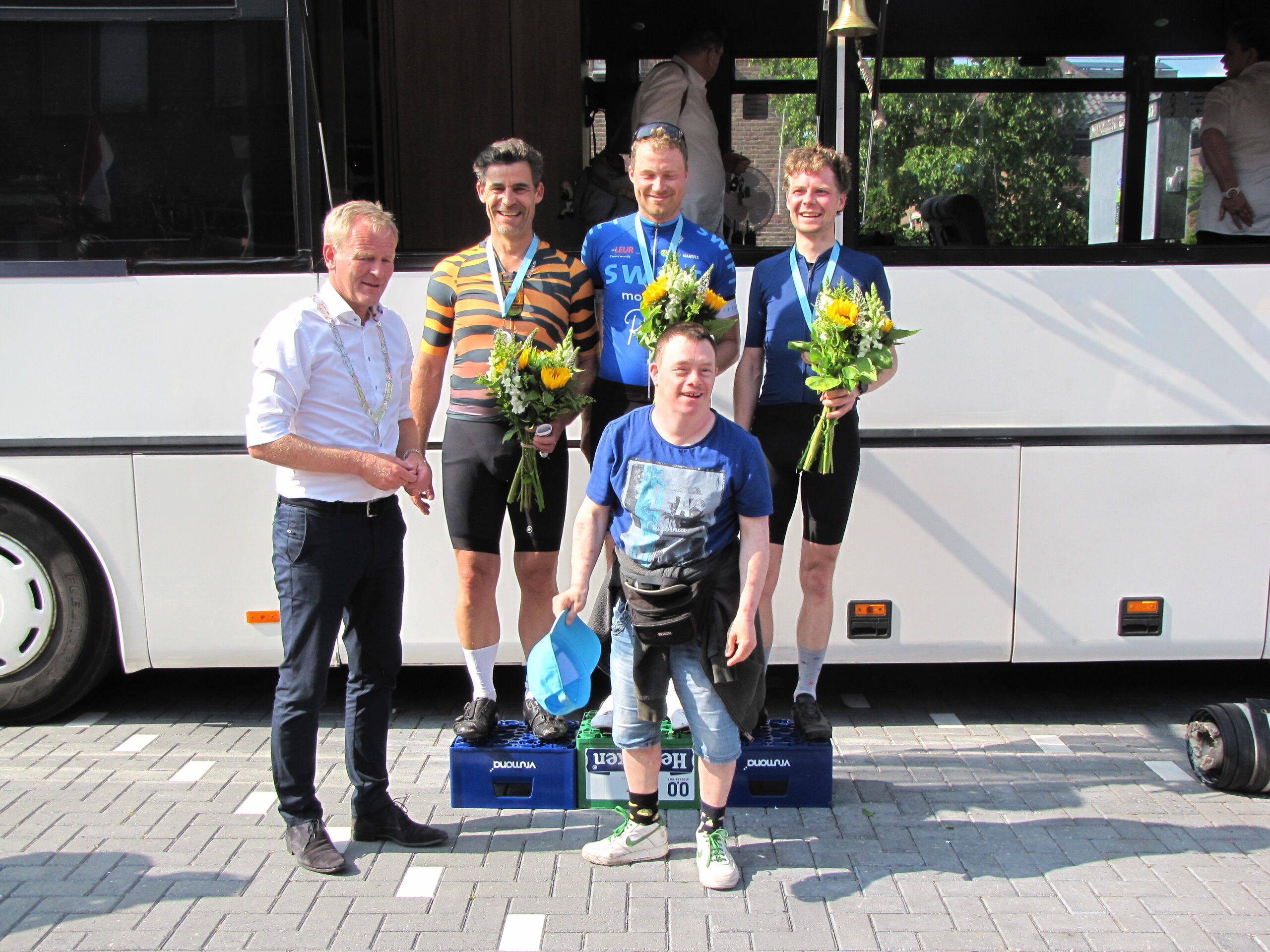 Prijsuitreiking Burgerronde, categorie B. (Foto: Paul Aalbers)