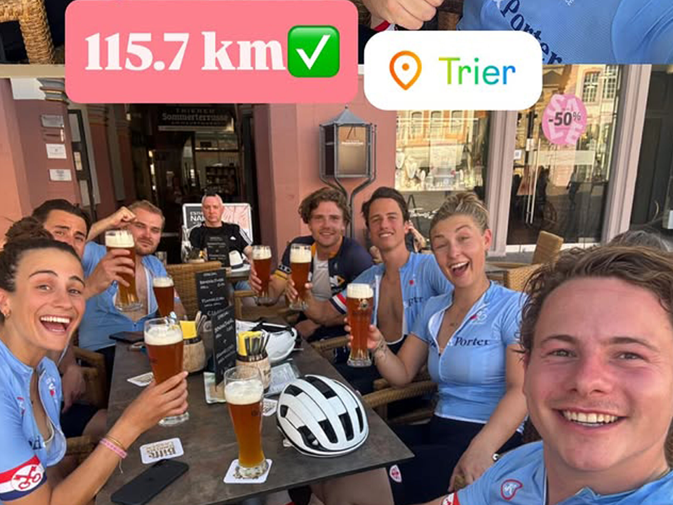 In Trier aan het bier. (Foto: Heart To Handle Leiden)