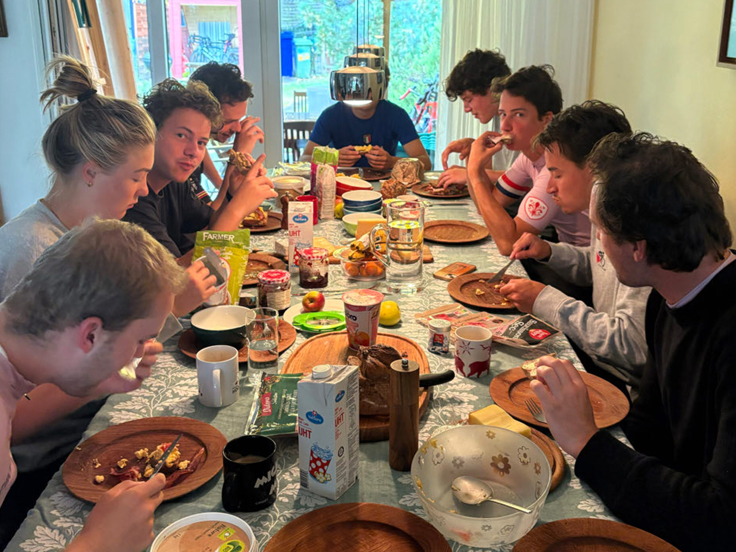 Ei en spek bij het ontbijt. (Foto: Heart To Handle Leiden)