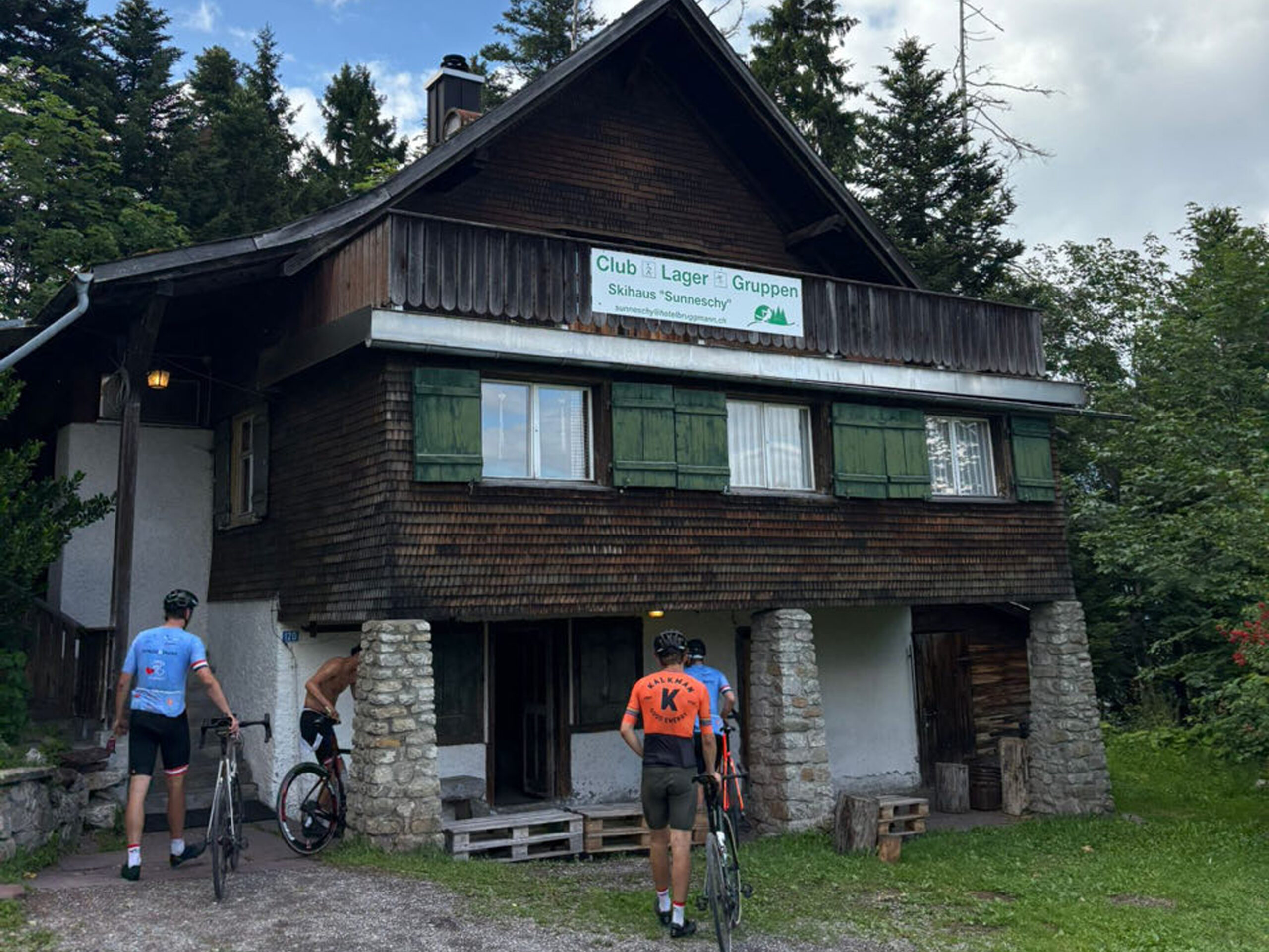Het chalet in Tannenheim. (Foto: Heart To Handle Leiden)