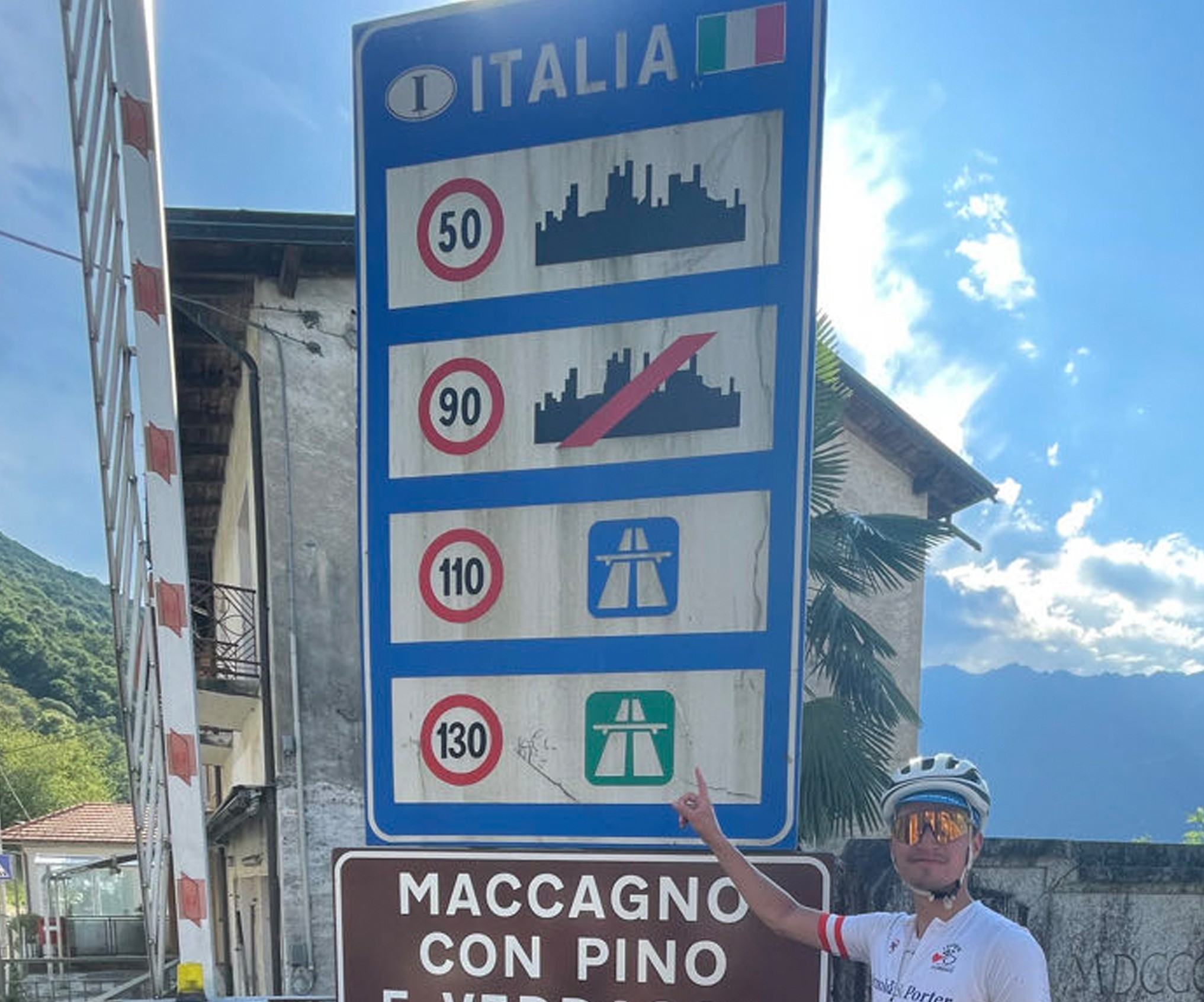 Italië bereikt! (Foto: Heart To Handle Leiden)