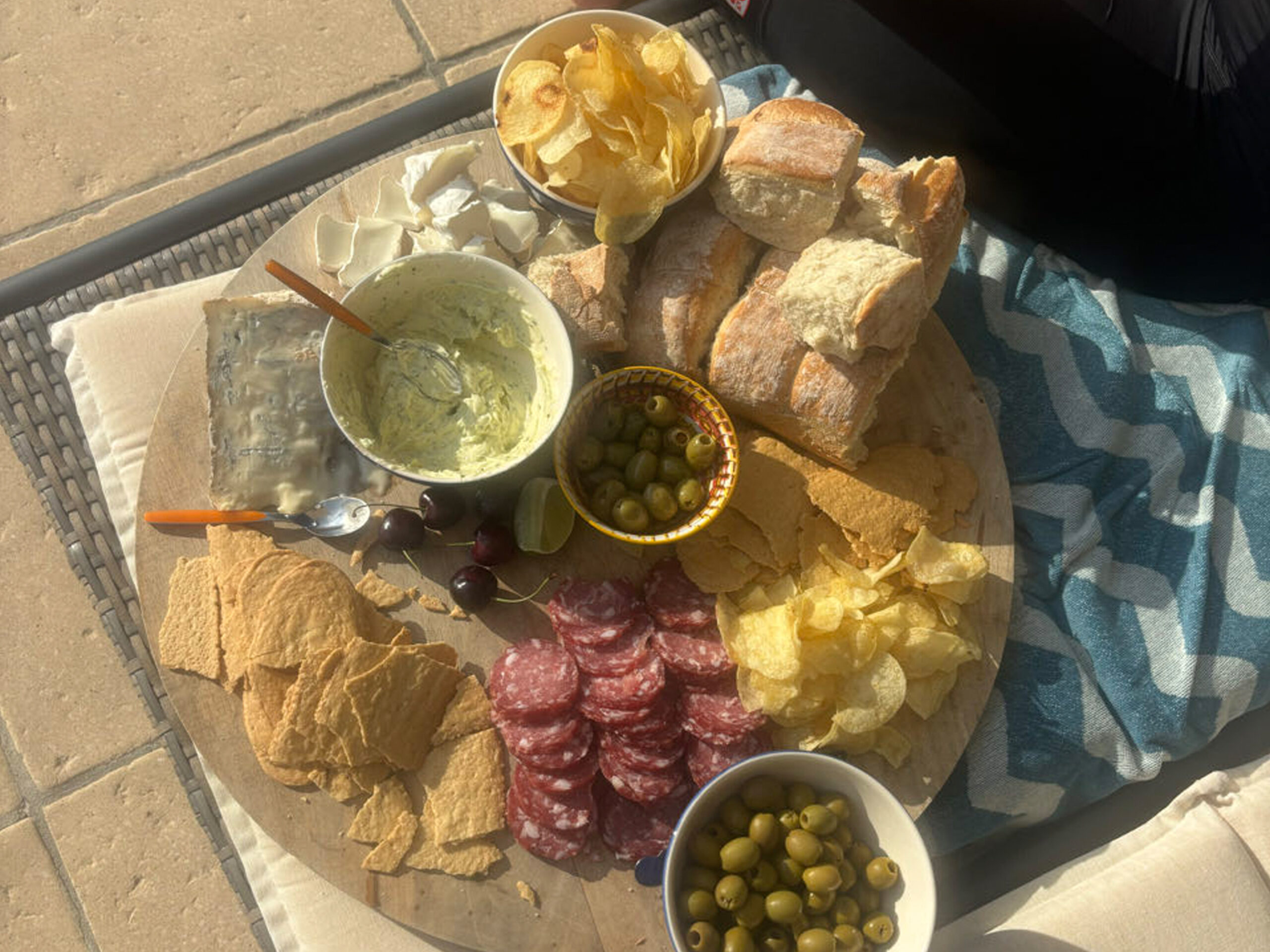 De grote borrelplank. (Foto: Heart To Handle Leiden)