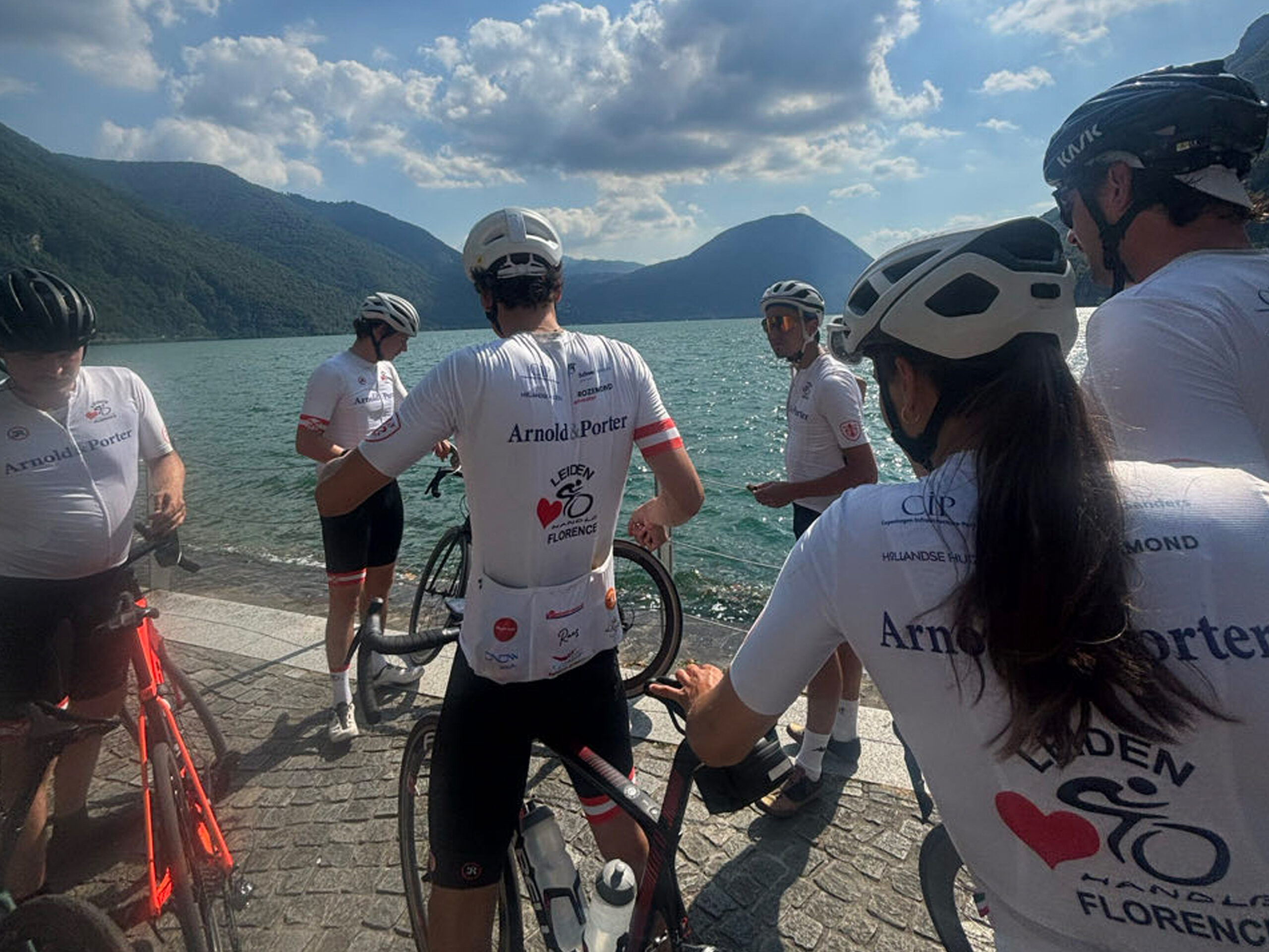 En in de ochtend, voor vertrek. (Foto: Heart To Handle Leiden)