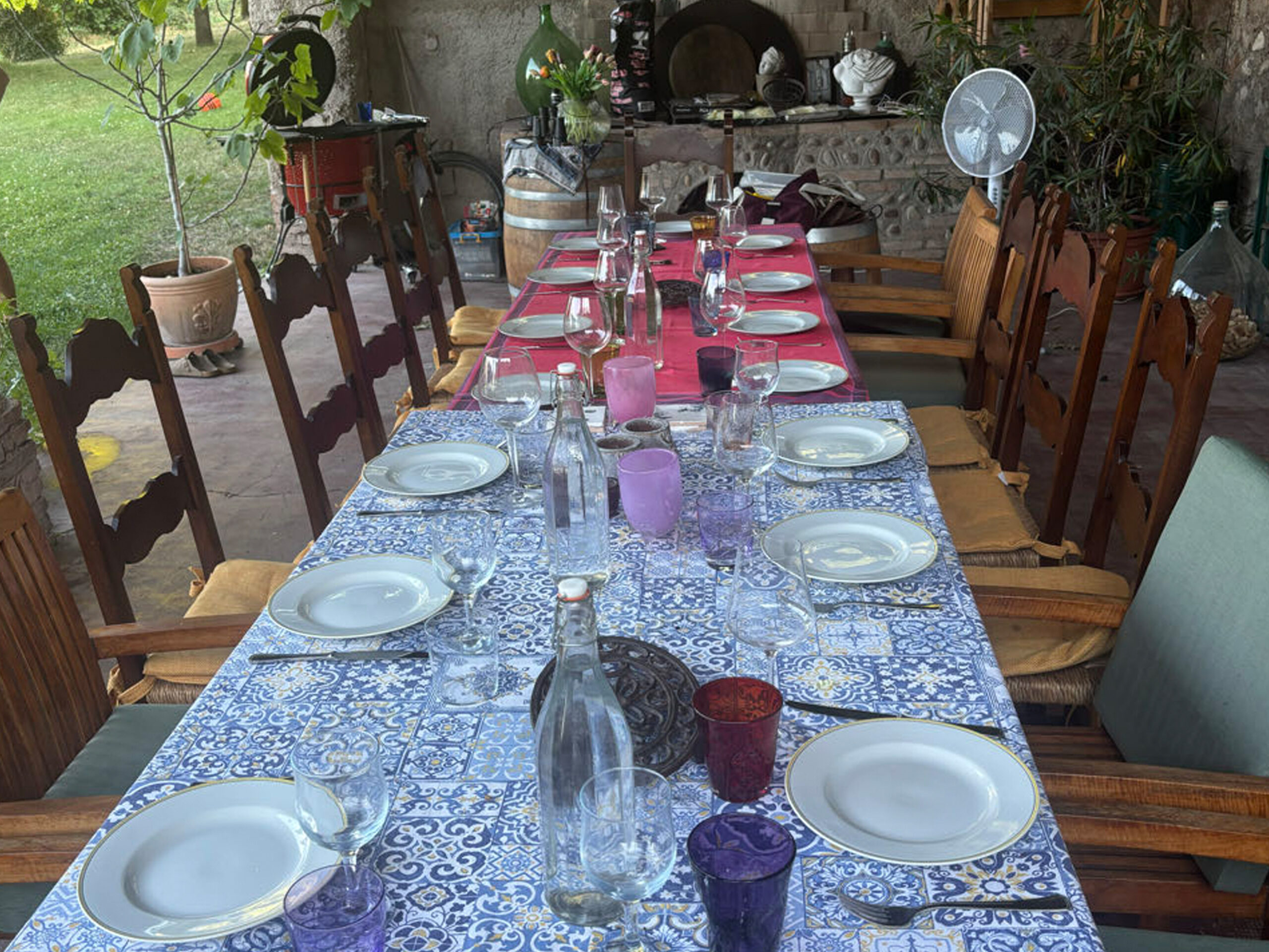 Daarna aan tafel. (Foto: Heart To Handle Leiden)
