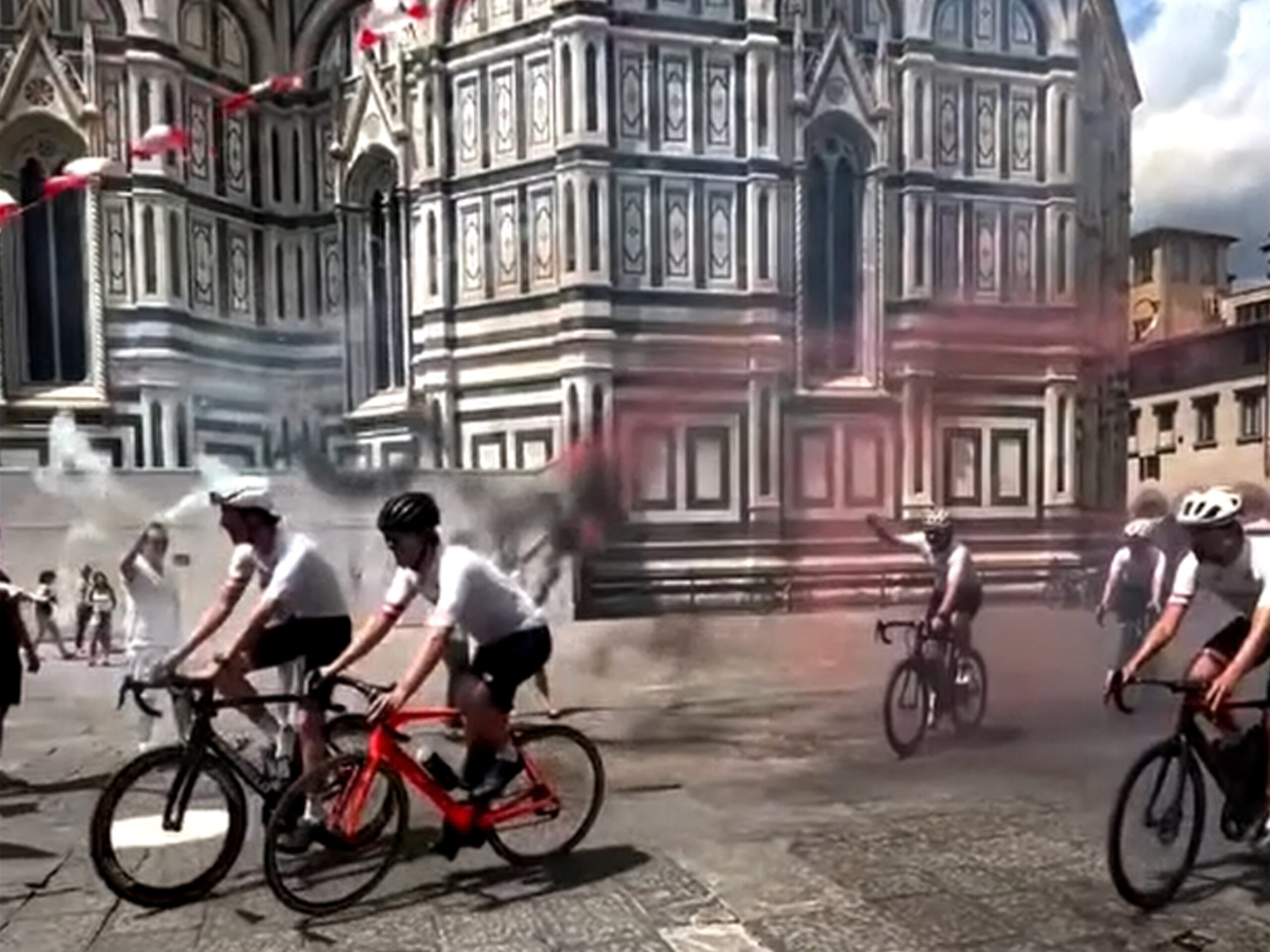 Aankomst in Florence. (Foto: Heart To Handle Leiden)