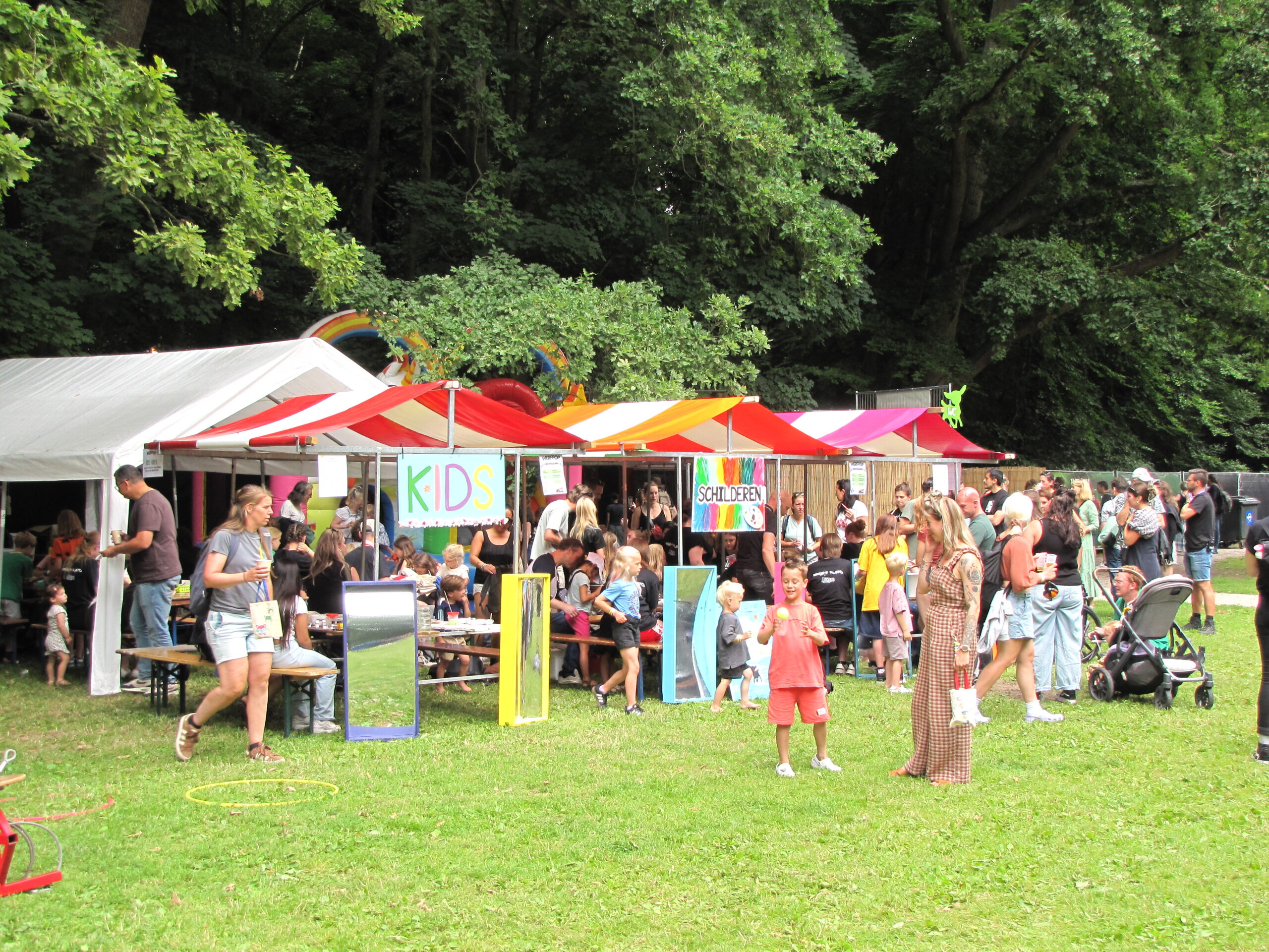 Activiteiten voor kinderen. (Foto: Paul Aalbers)