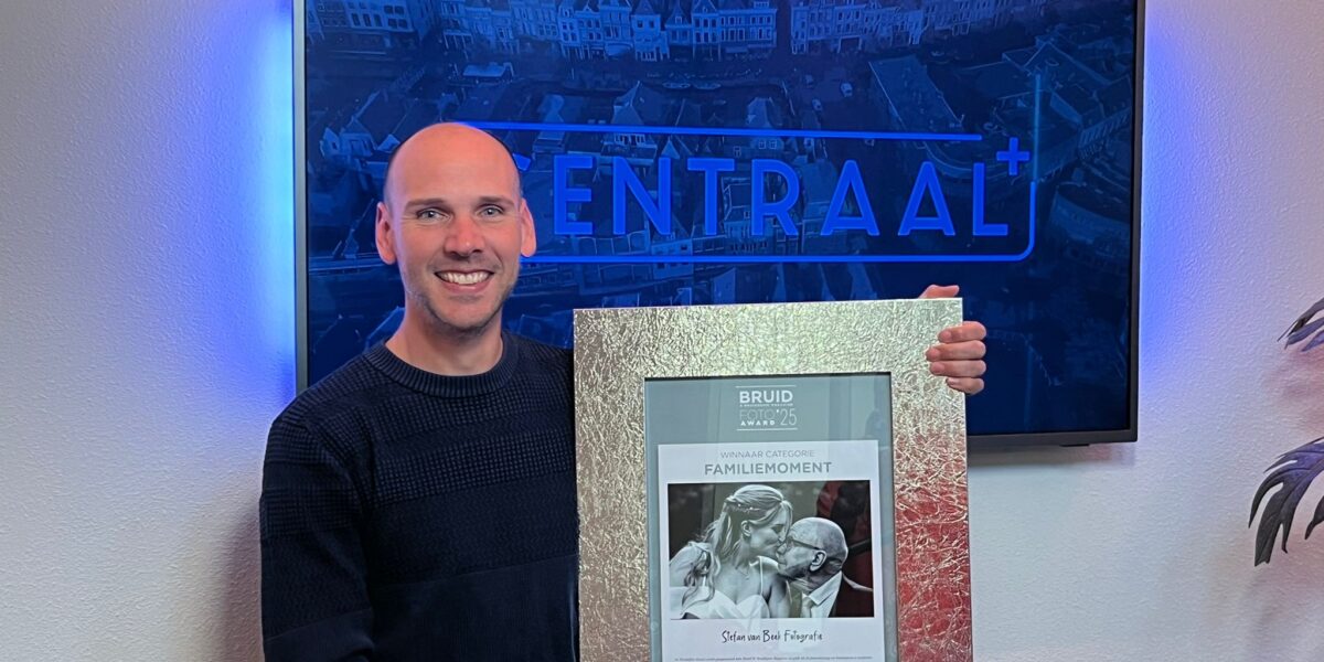 Stefan van Beek uit Leiderdorp wint opnieuw bruidsfotoprijs