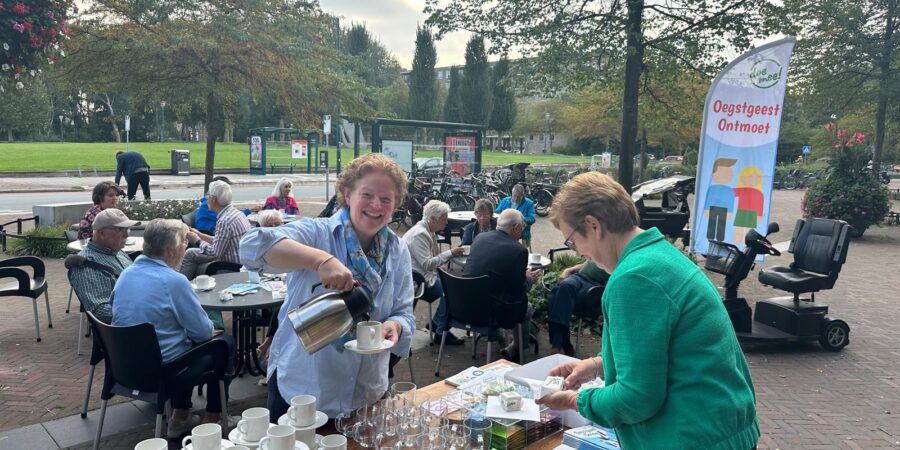 Een gezellig terras op. de Irislaan. (Foto: PR).
