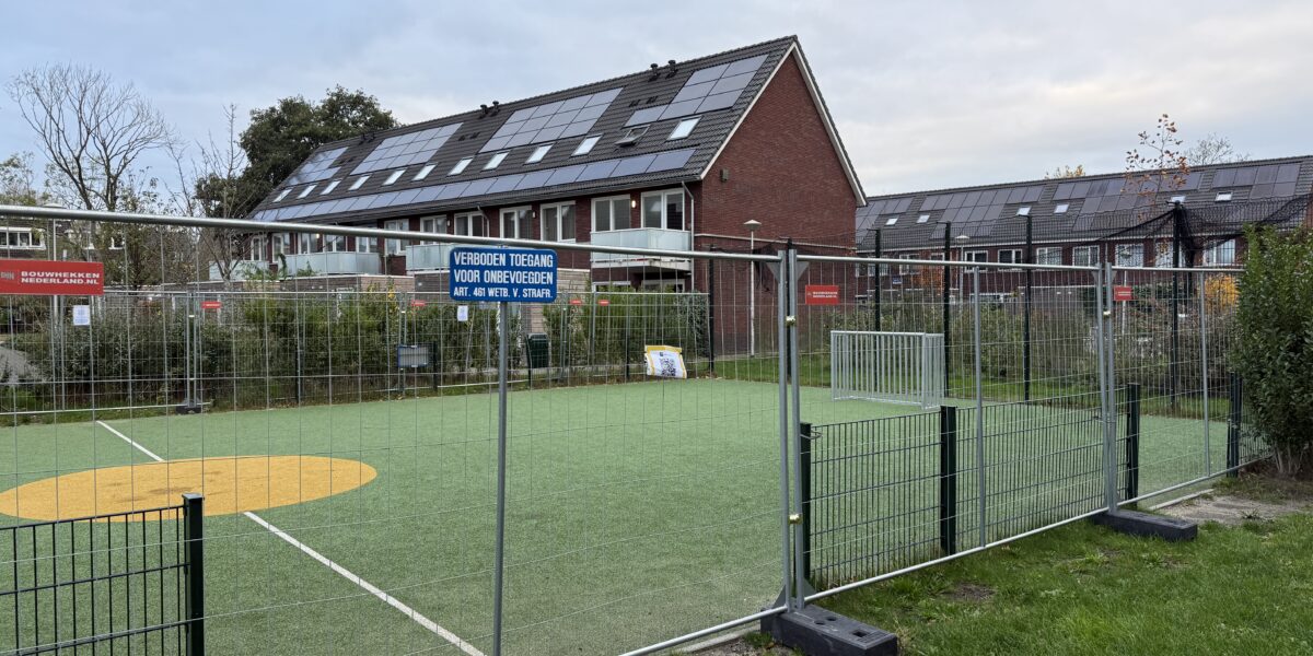 CDA ontstemd over sluiting voetbalkooi Zoeterwoude: 'Rekening ligt bij de kinderen'