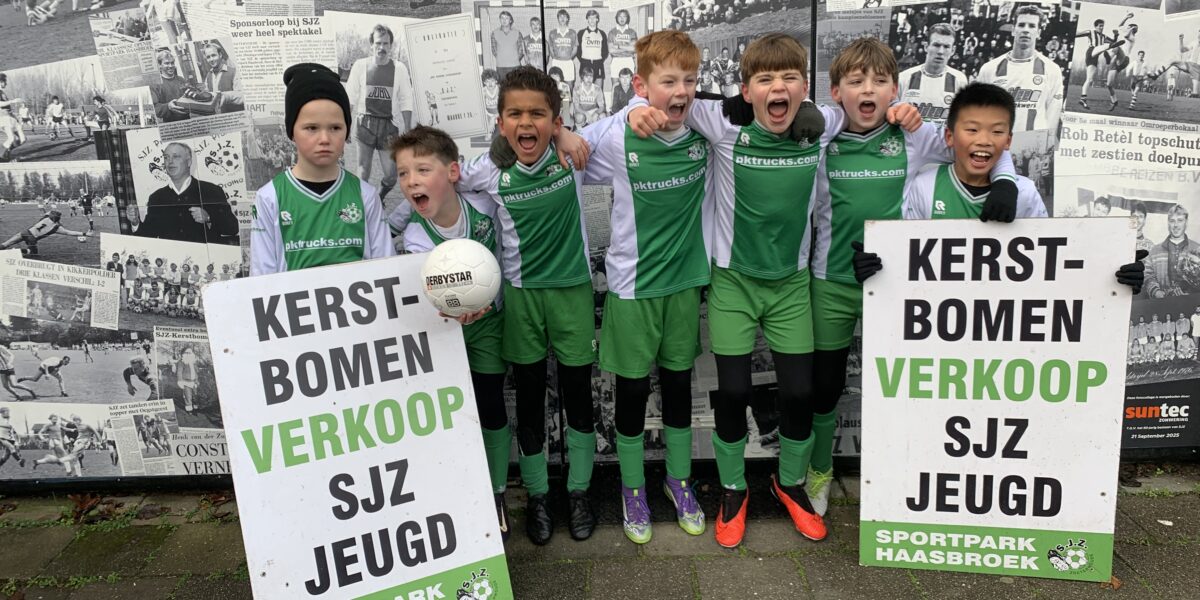 Jeugdcommissie SJZ verkoopt weer kerstbomen