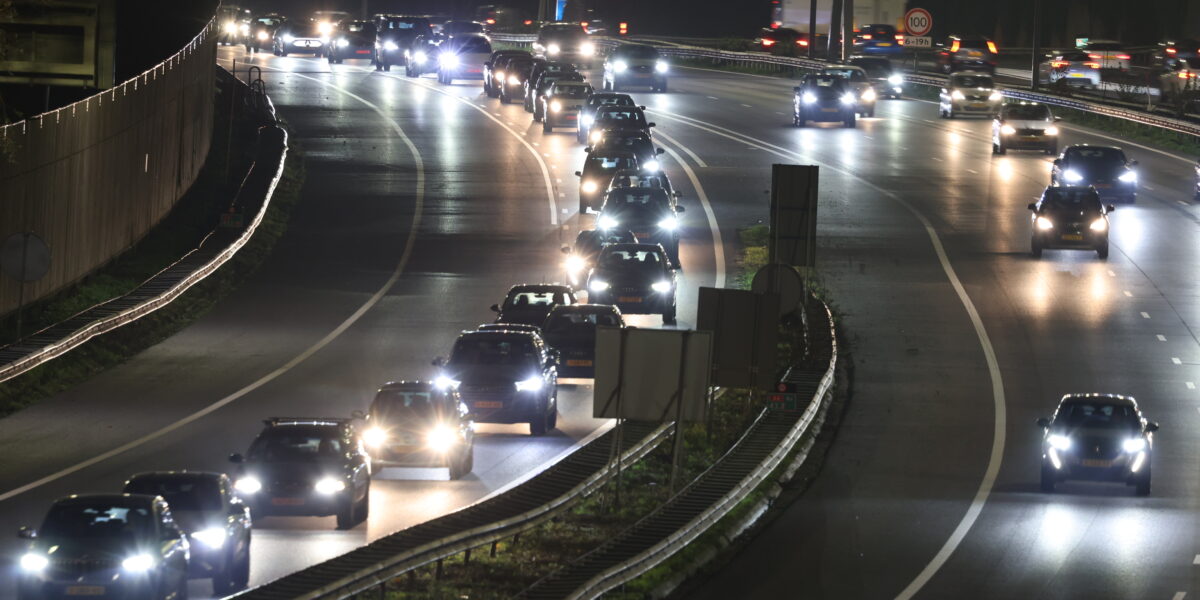Flinke file na kop-staart aanrijding op snelweg A4