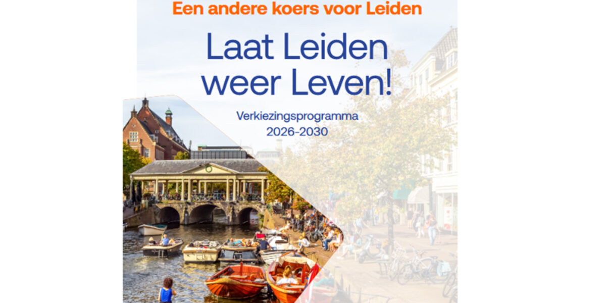 VVD Leiden publiceert verkiezingsprogramma