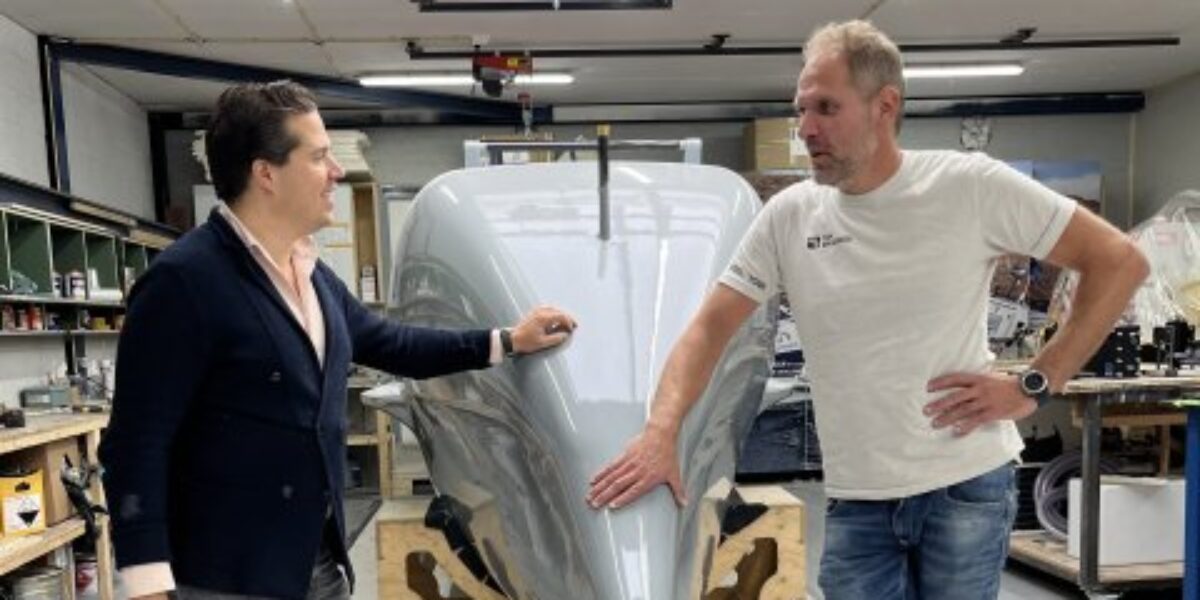 Ondernemers Verlengde Hoge Klei ontvangen gemeentebezoek