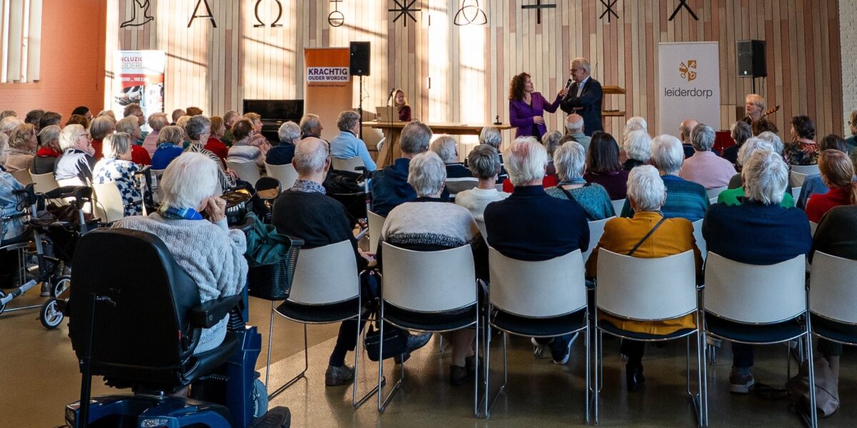 Bijeenkomst ‘Krachtig ouder worden’ trekt veel Leiderdorpse senioren
