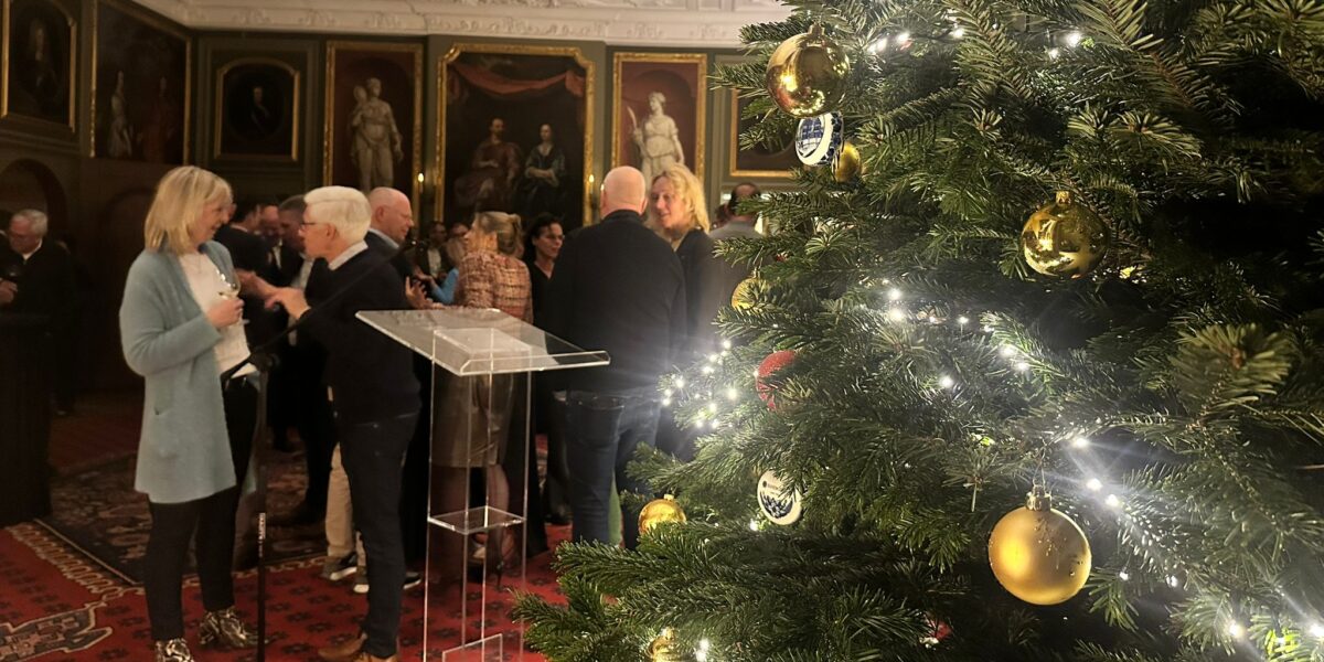 Terugblik en vooruitkijken tijdens oudjaarsbijeenkomst op Kasteel Duivenvoorde