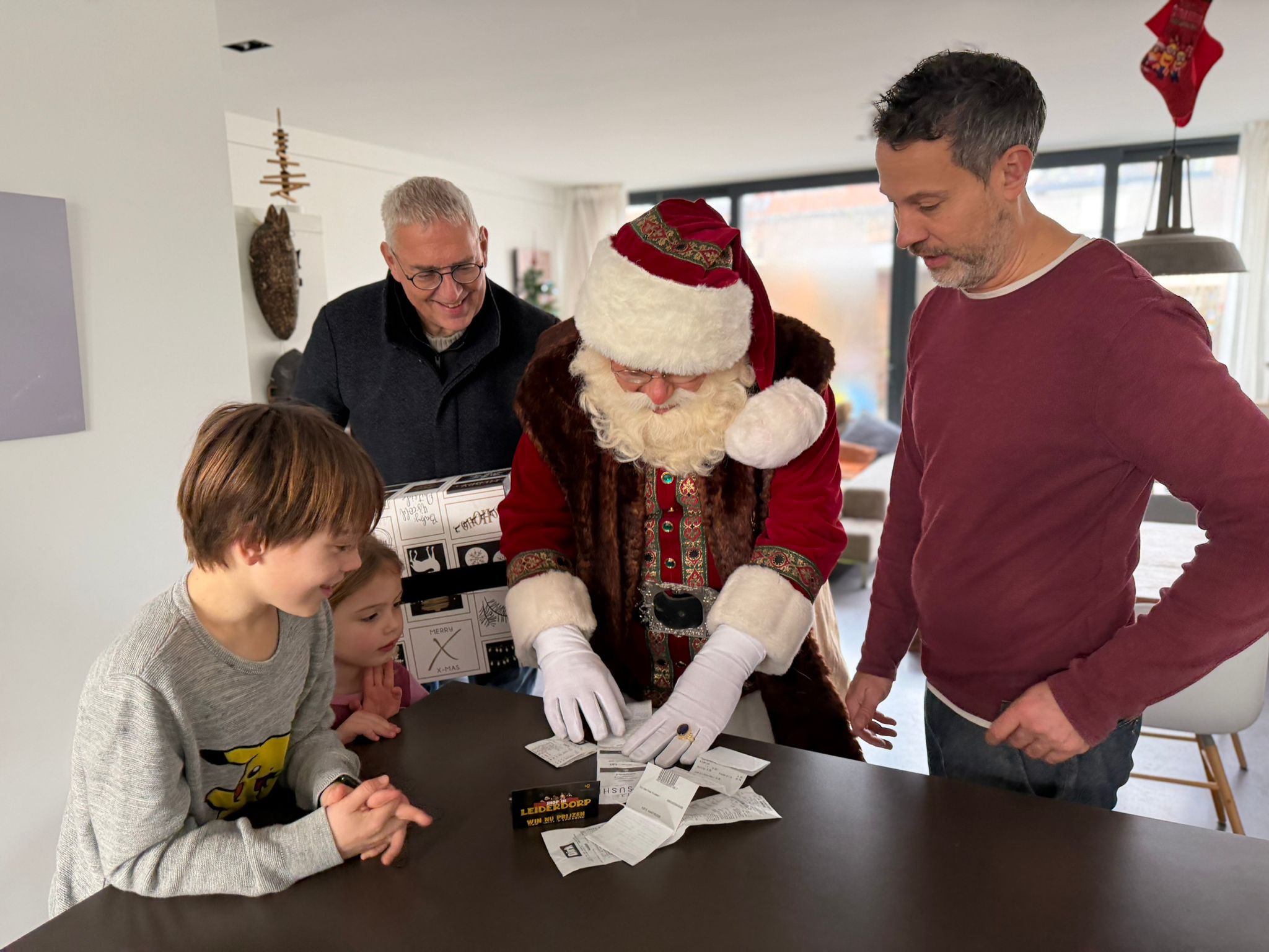 De bonnen controleren