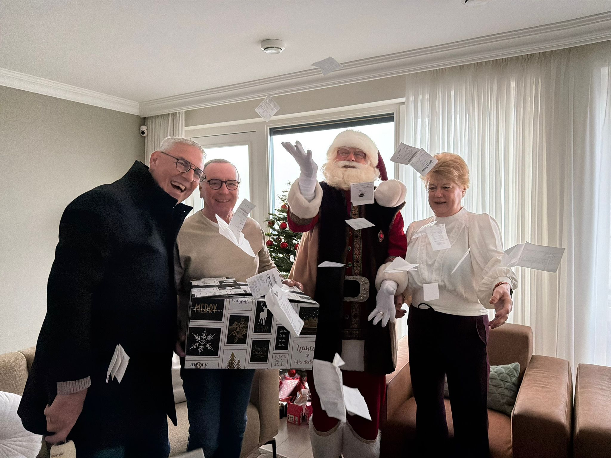 De bonnen vliegen in het rond. (Foto: PR).
