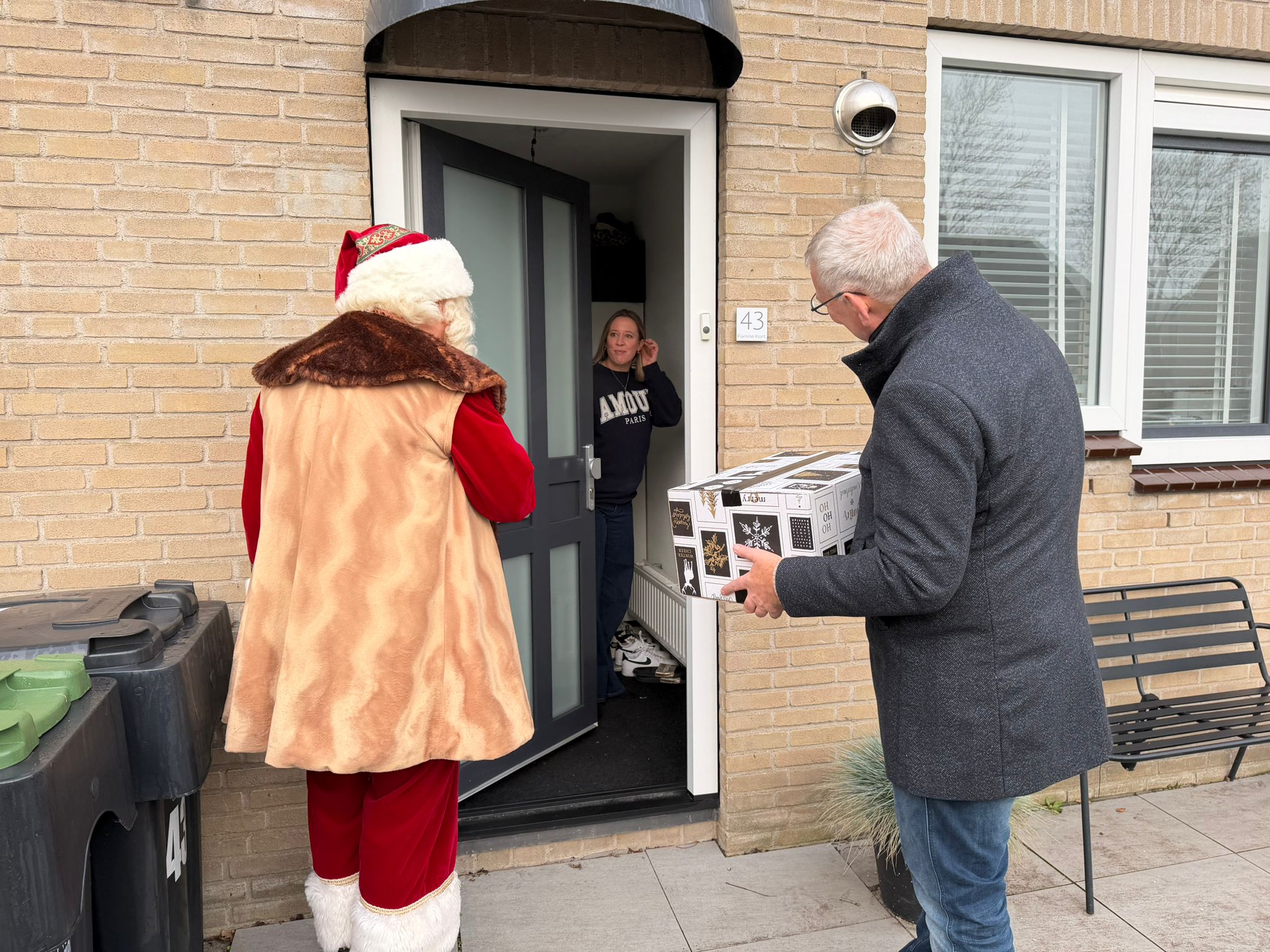 Bijzonder bezoek zo vroeg in de ochtend