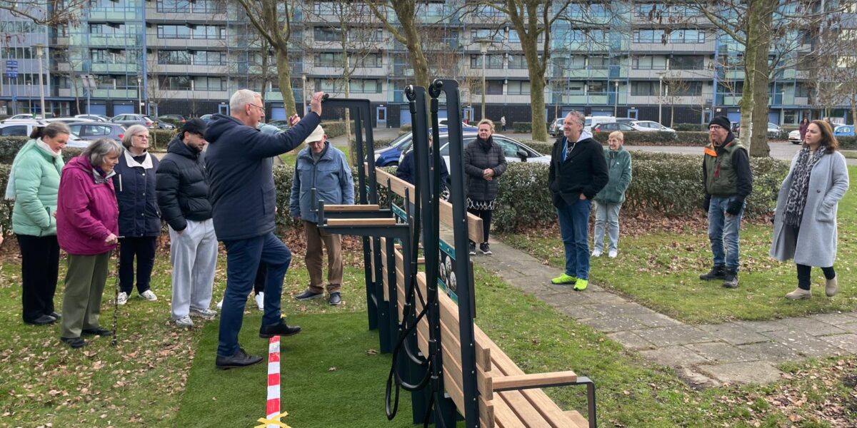 Leiderdorp heeft drie 'beweegtoestellen' bij de Hoeksteen