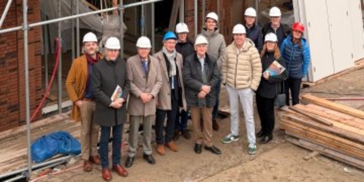 Herstructureringsproject Rozenstein krijgt bezoek van college Wassenaar