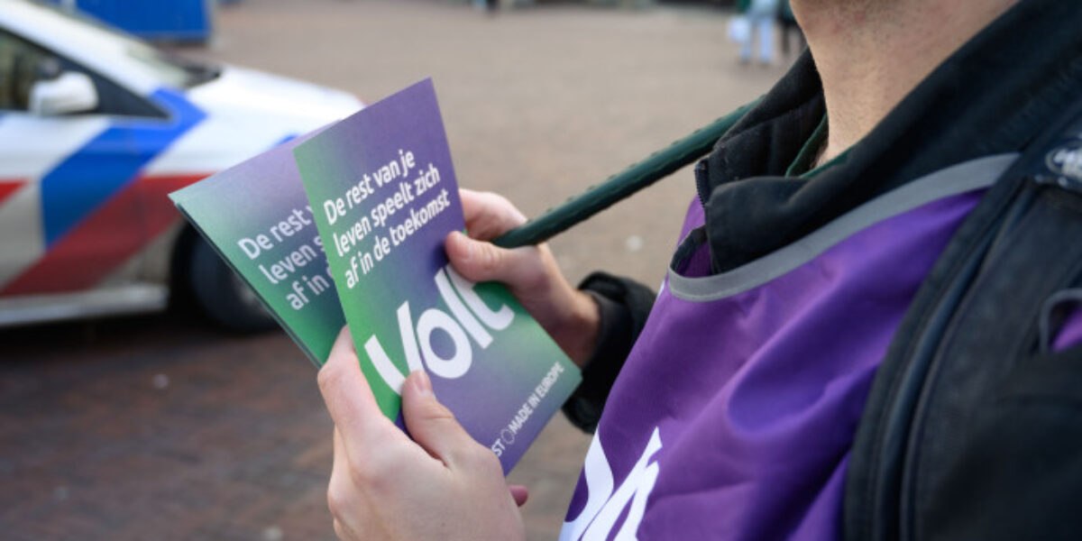 Lijsttrekker gezocht: Volt doet mee aan verkiezingen in Wassenaar