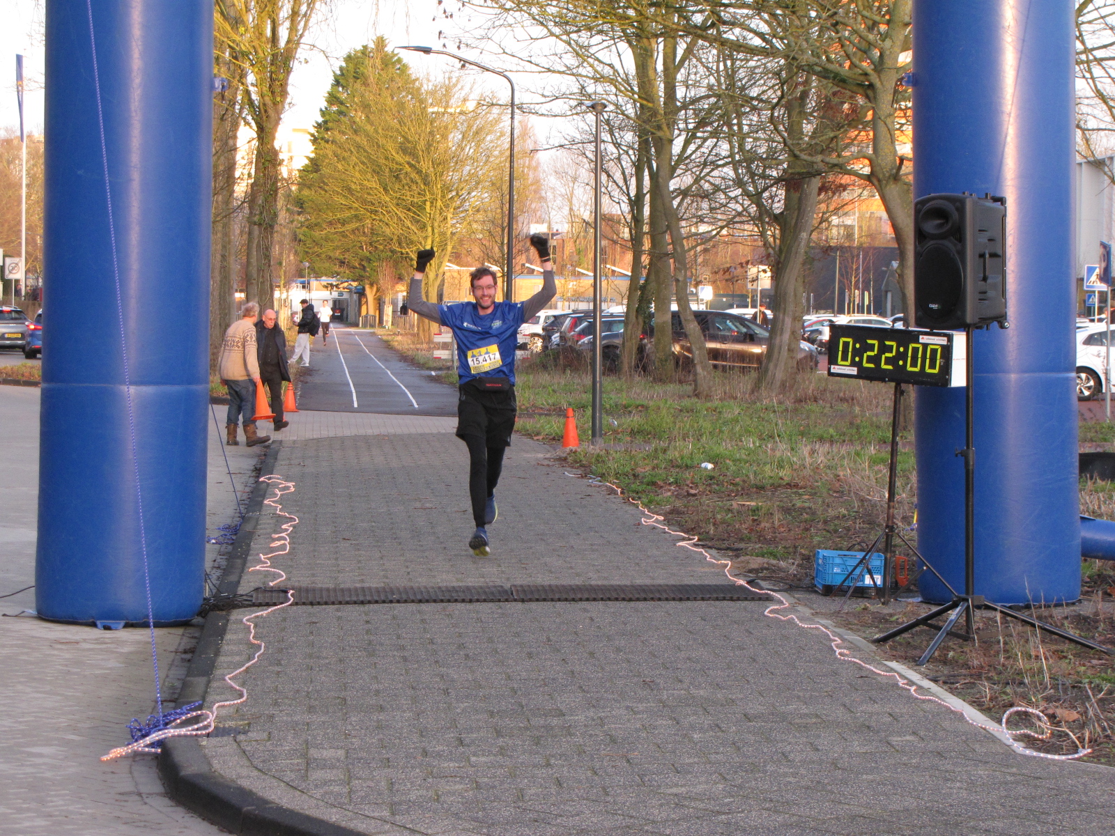 De snelste op de vijf kilometer. (Foto: Paul Aalbers)