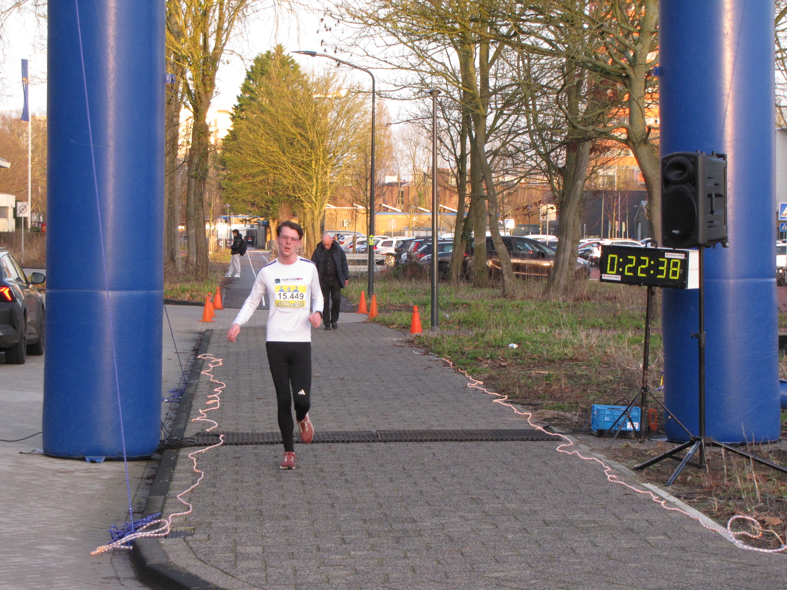 De tweede op de vijf kilometer. (Foto: Paul Aalbers)