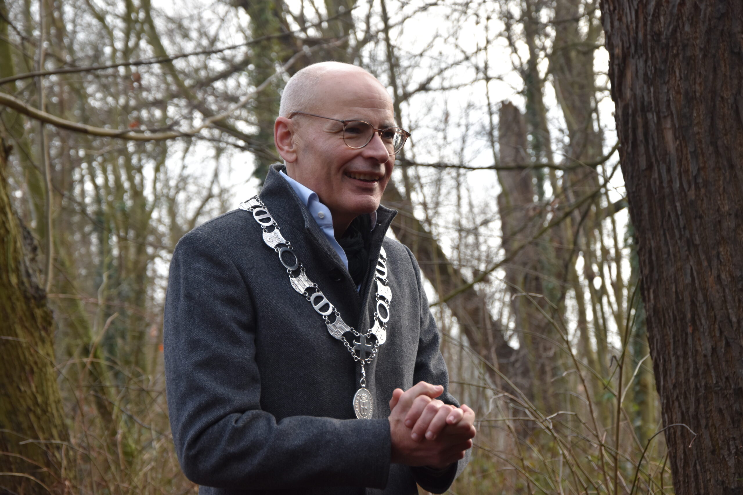 Toespraak burgemeester Jaensch tijden de opening van de kapel