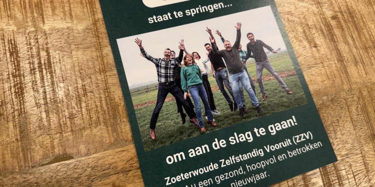 Zoeterwoude Zelfstandig Vooruit is klaar voor de verkiezingen