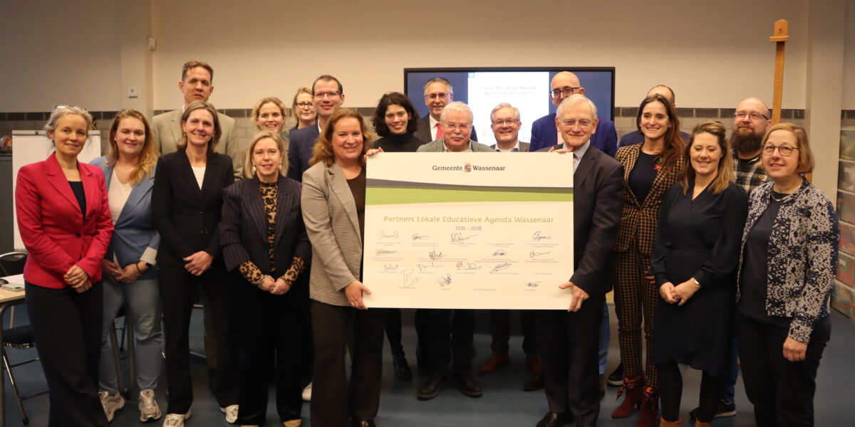 Lokale Educatieve Agenda van Wassenaar ondertekend: 'Een horizon waarmee we aan de slag kunnen'