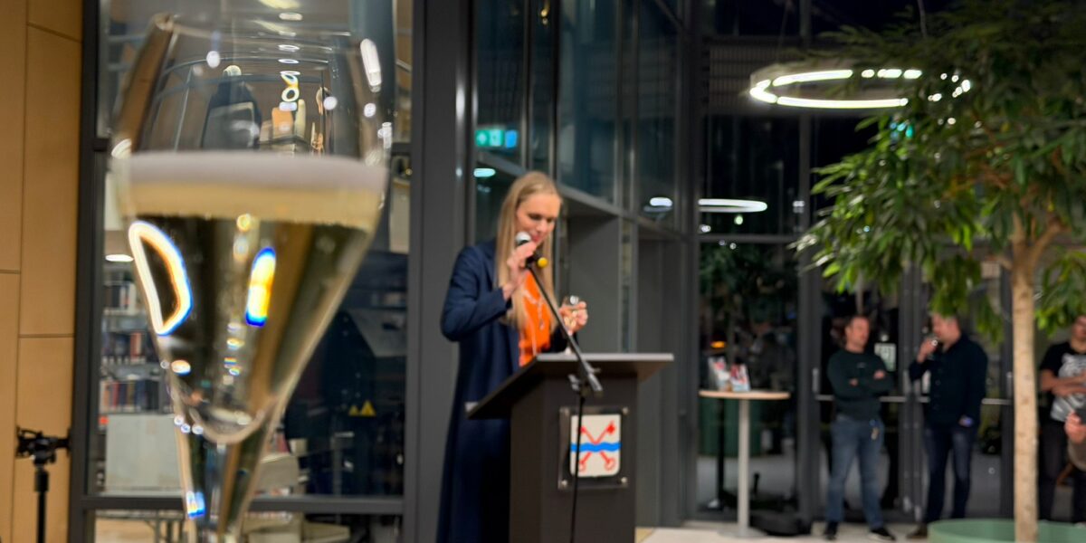 Gezellige nieuwjaarsreceptie bij de Sterrentuin