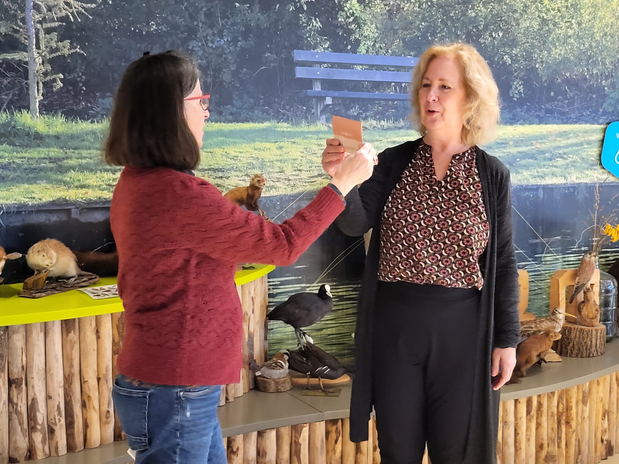 De bon was een complete verrassing