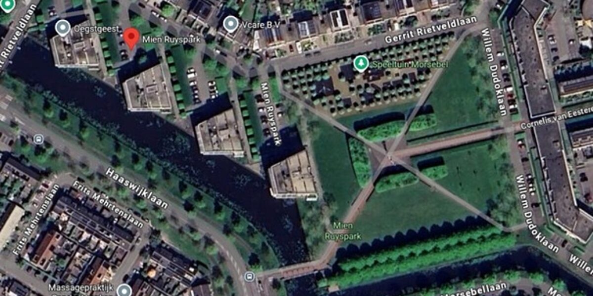 Inspraak mogelijk over nieuwe inrichting Mien Ruyspark Oegstgeest