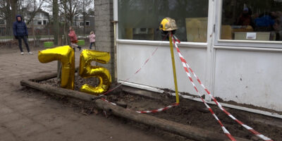 Historische week Fortgensschool afgesloten met begraven tijdscapsule