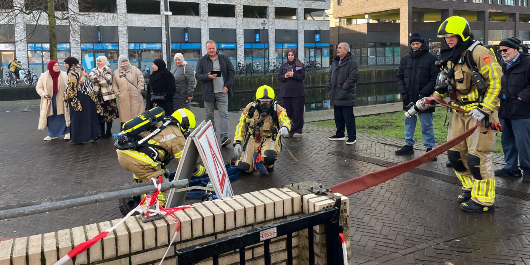 Grootschalige ontruimingsoefening in Mimar Sinan Moskee
