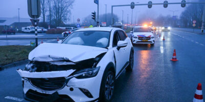 Aanrijding N206 tijdens ochtendspits