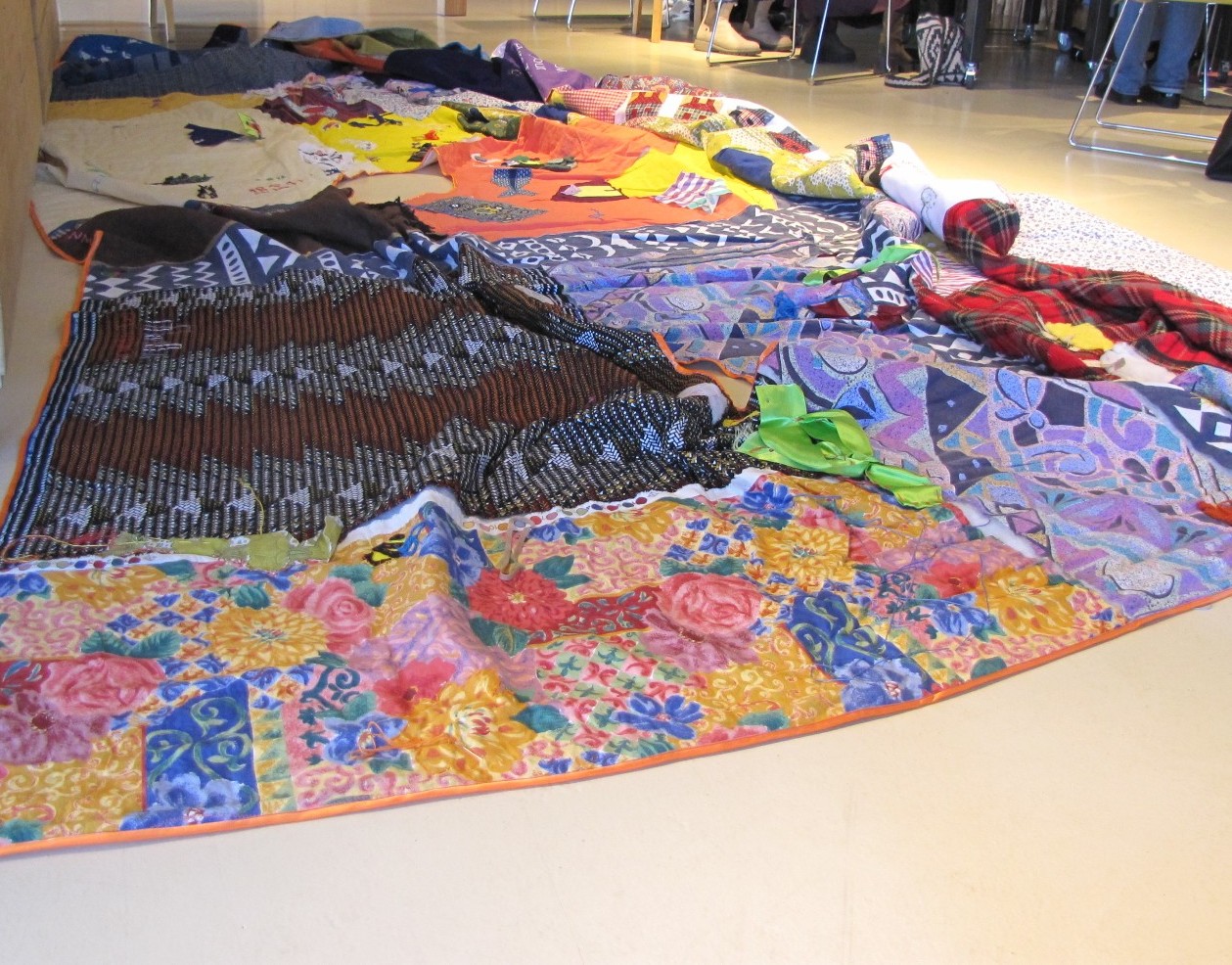 De grote deken van de Stof Bond. (Foto: Paul Aalbers)